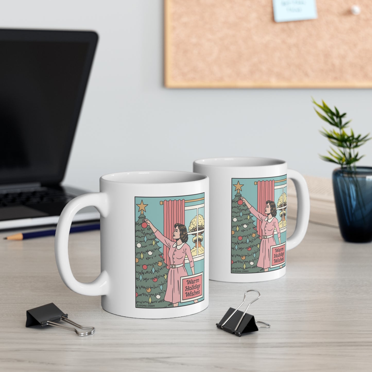Warm Holiday Wishes Mug
