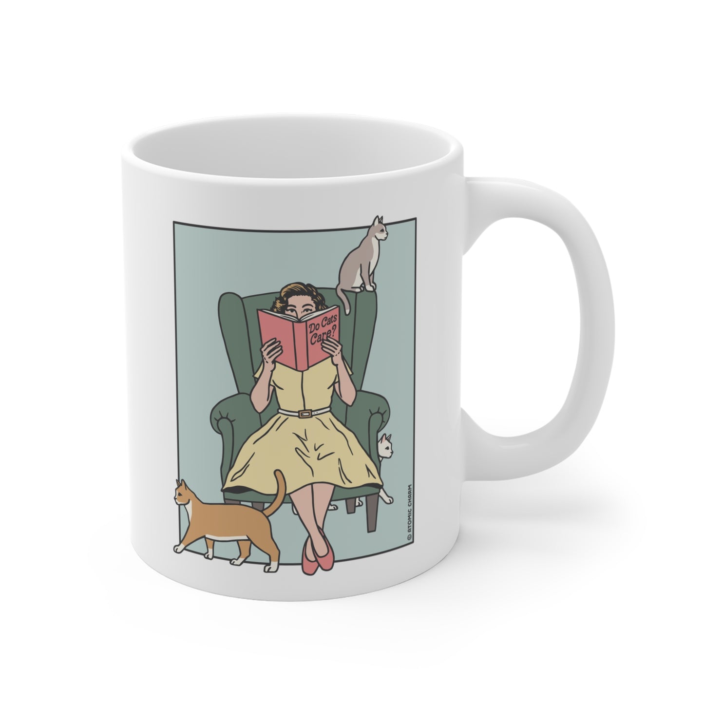 Do Cats Care? Mug