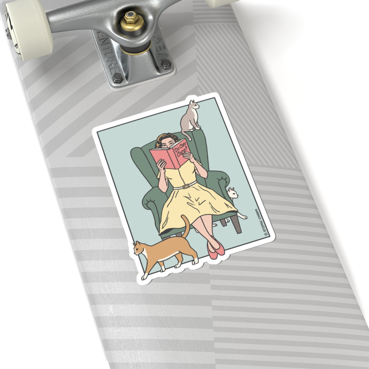 Do Cats Care? Sticker