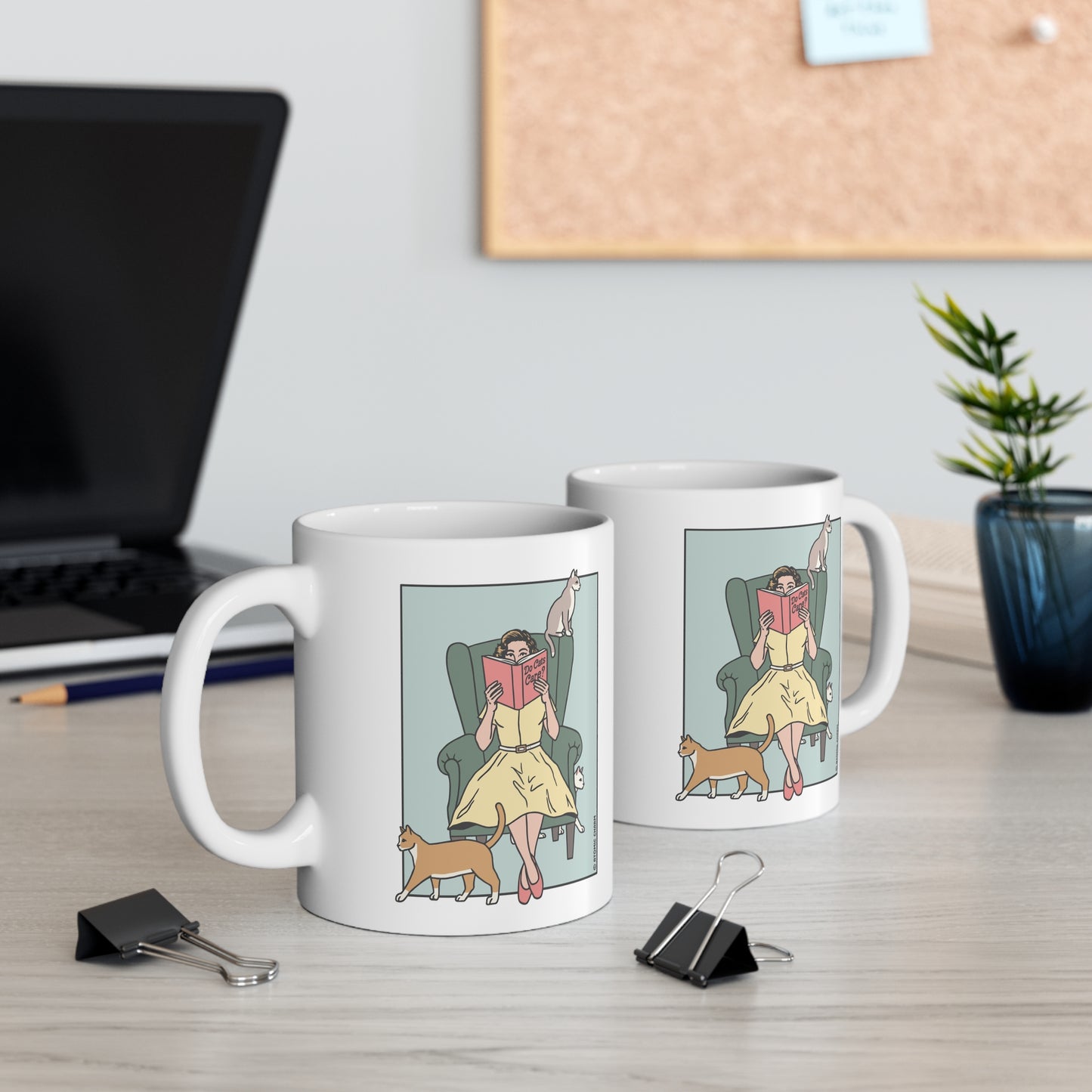 Do Cats Care? Mug