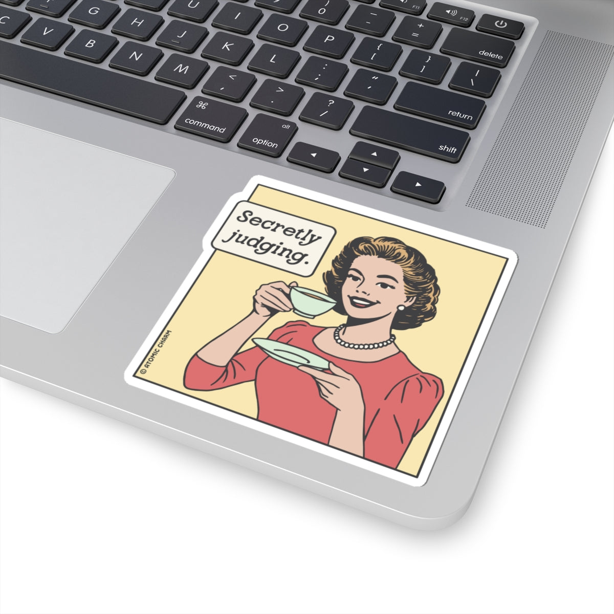 Secretly Judging Sticker