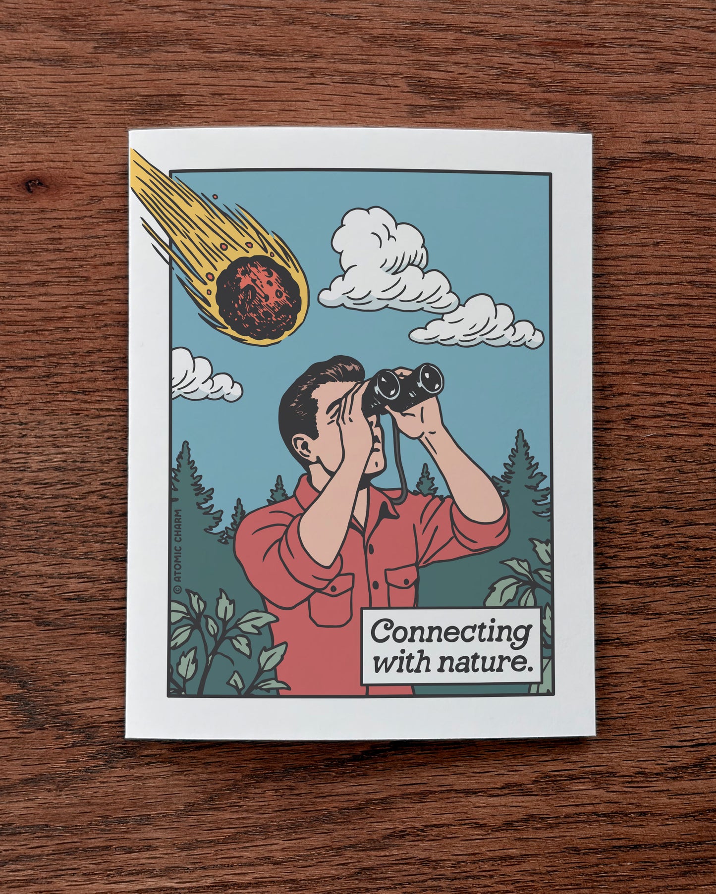 Connecting With Nature - Greeting Card