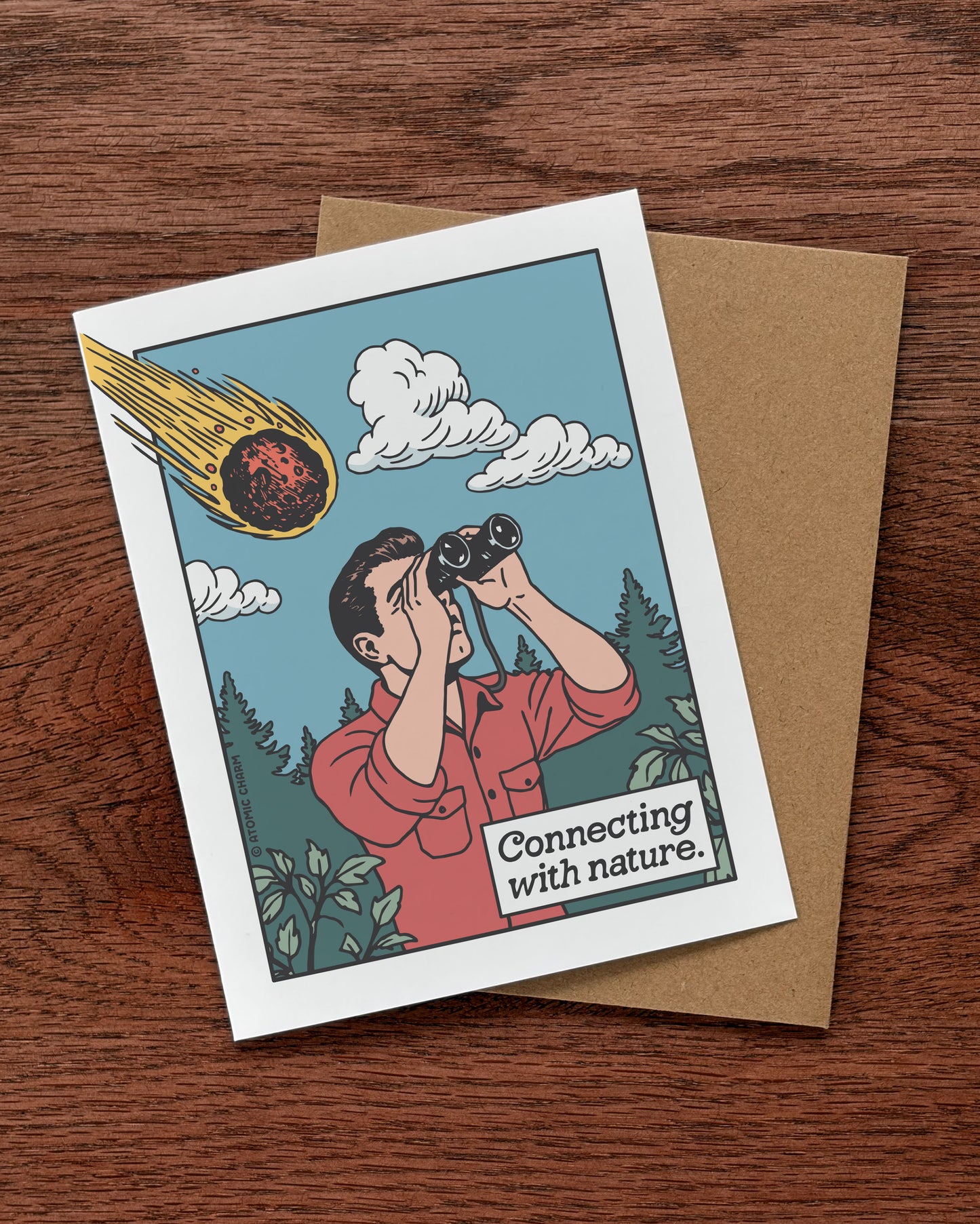 Connecting With Nature - Greeting Card