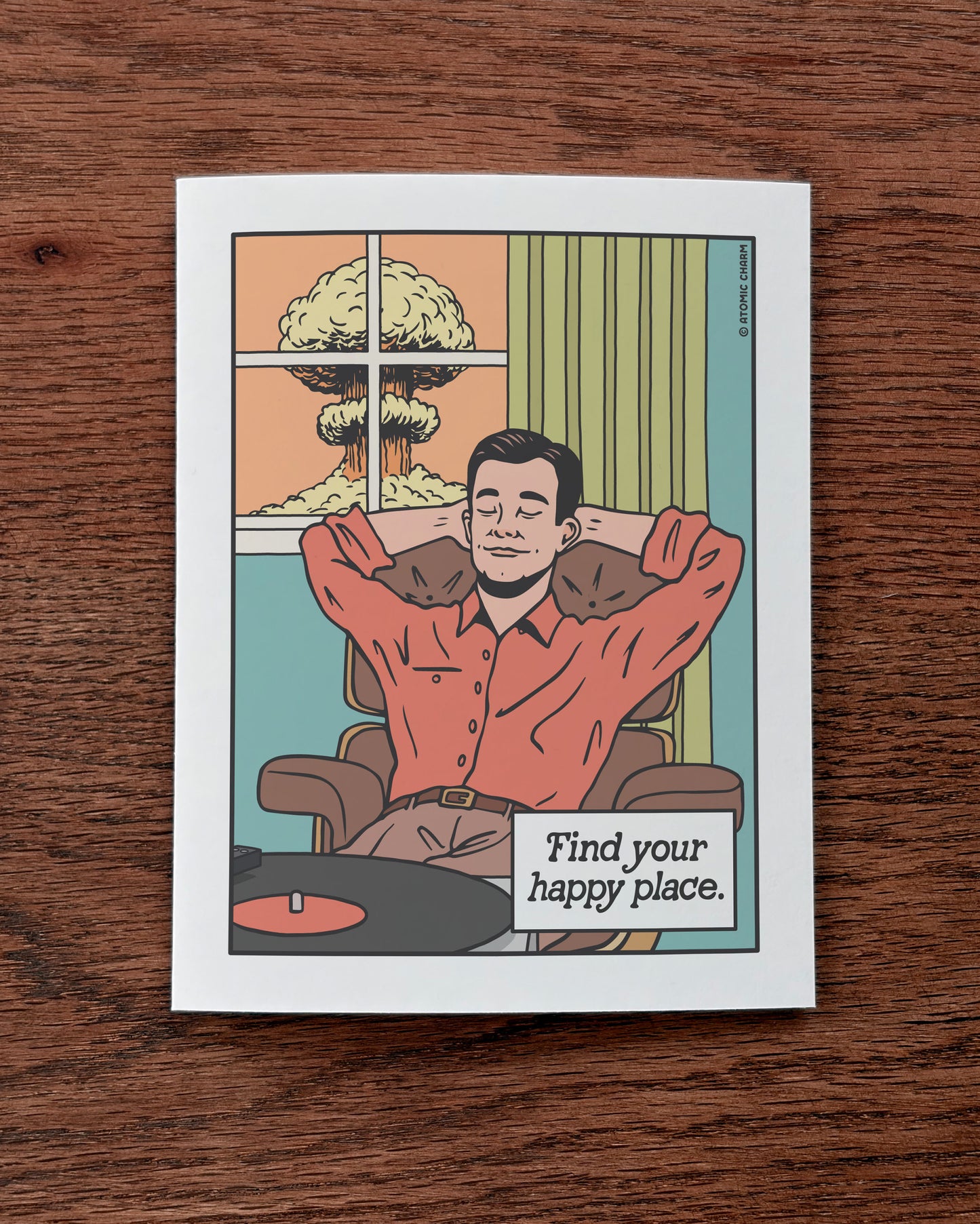 Find Your Happy Place - Greeting Card