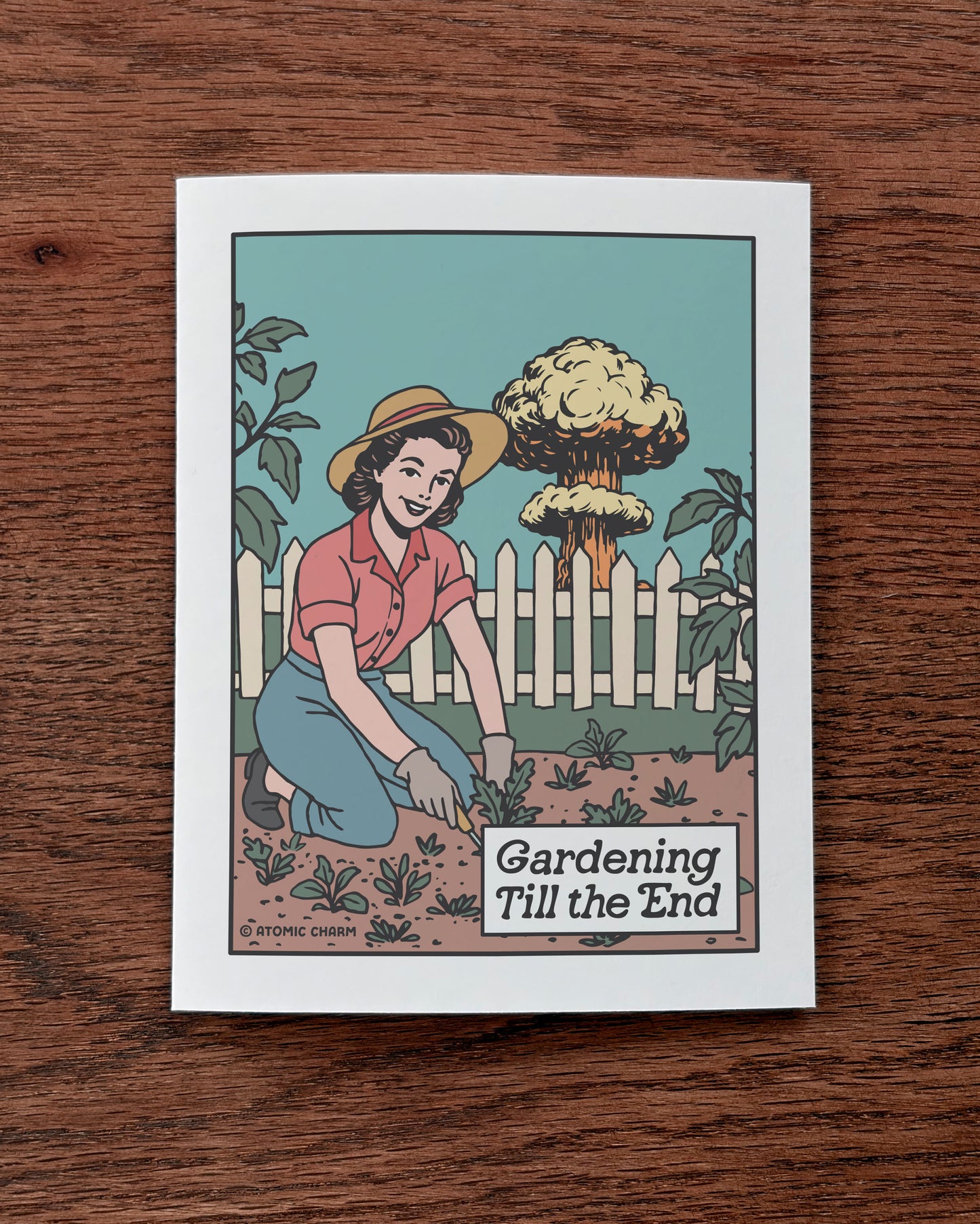 Gardening Till the End - Greeting Card