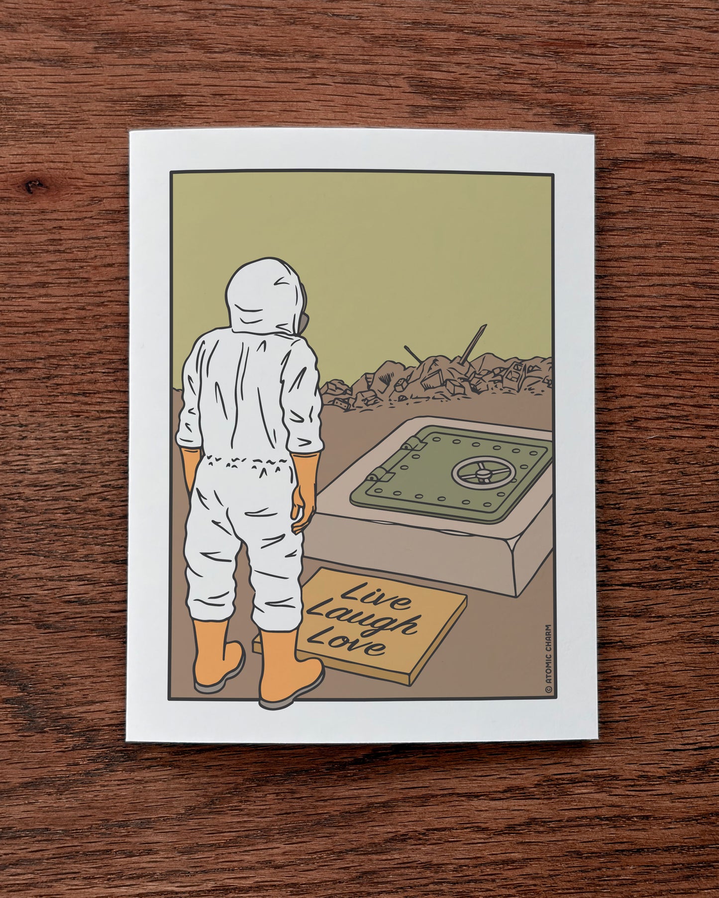 Live Laugh Love - Greeting Card