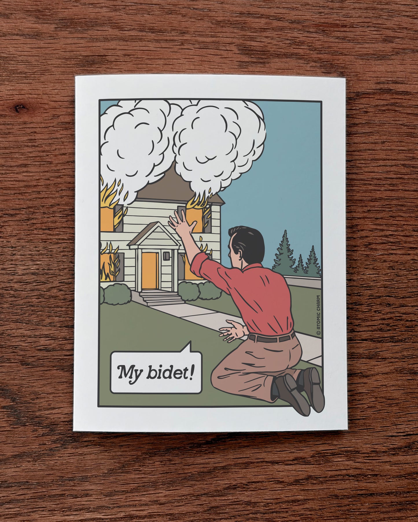 My Bidet! - Greeting Card