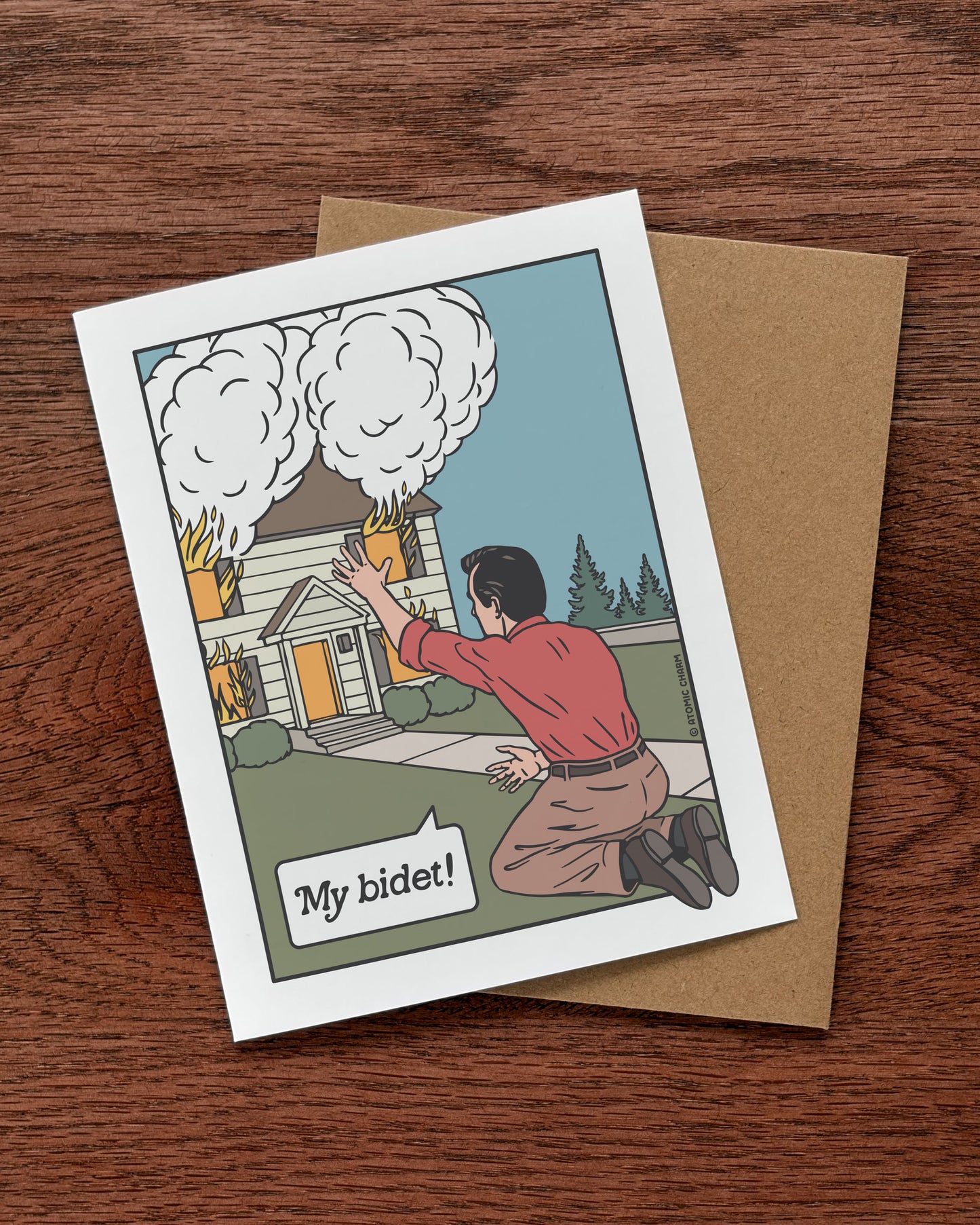 My Bidet! - Greeting Card