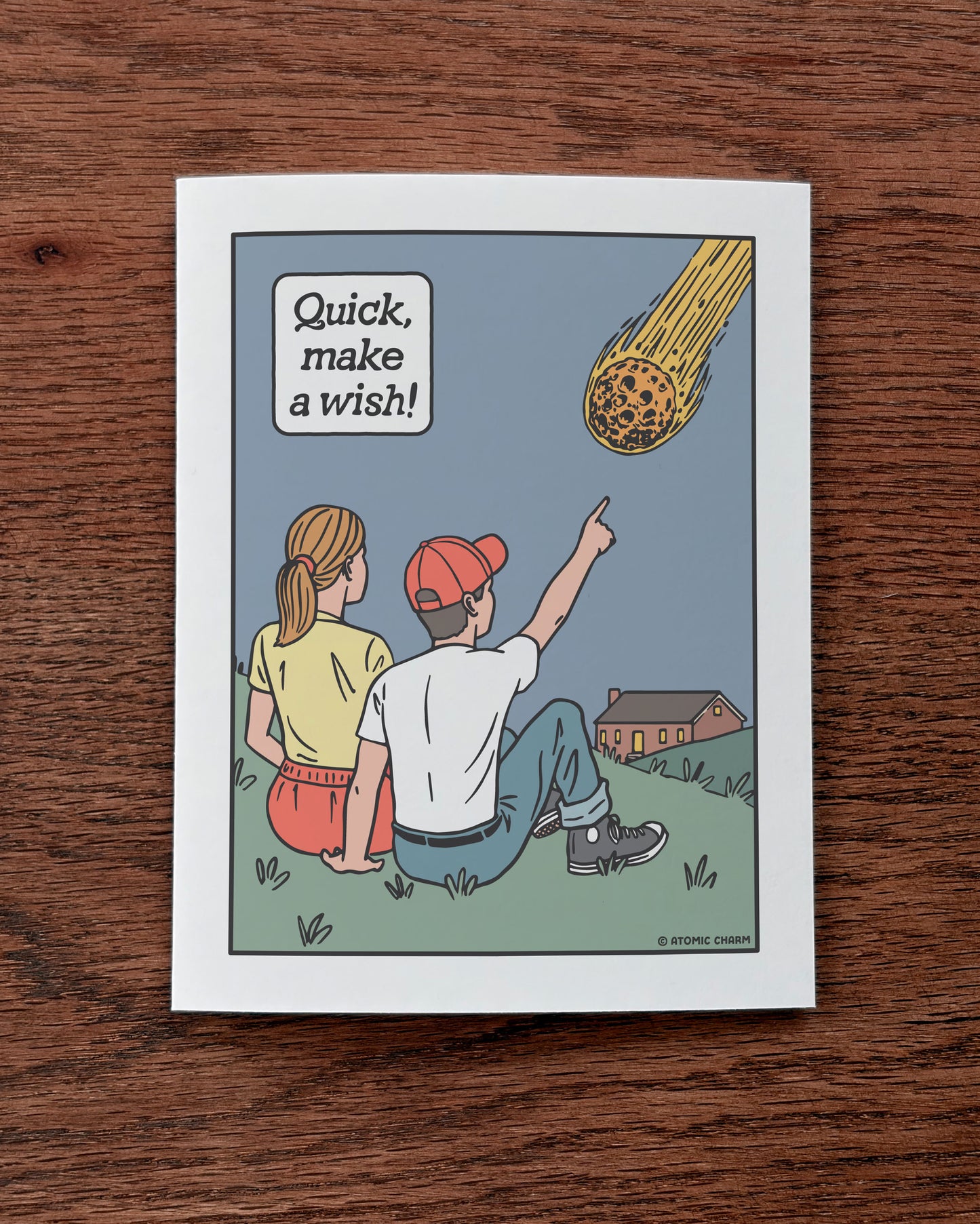 Quick, Make A Wish! - Greeting Card