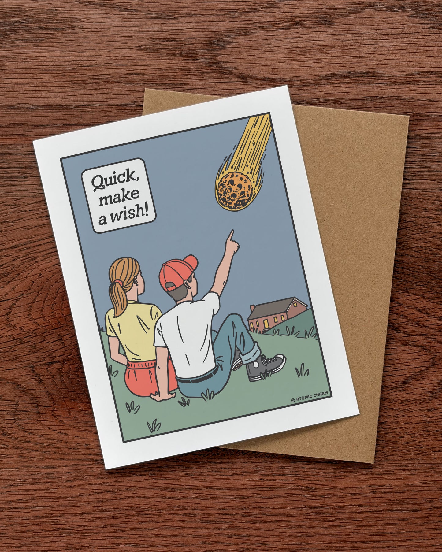 Quick, Make A Wish! - Greeting Card