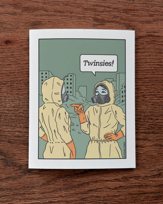 Twinsies! - Greeting Card