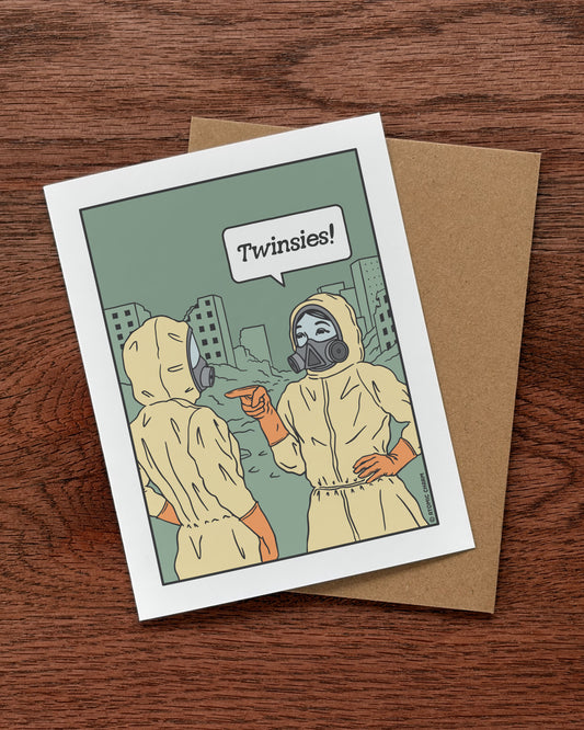 Twinsies! - Greeting Card